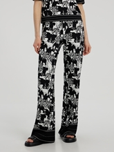Bild von Hose mit Elefanten Print