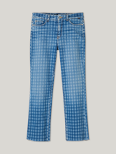 Bild von Jeans mit Karo-Muster FORLI