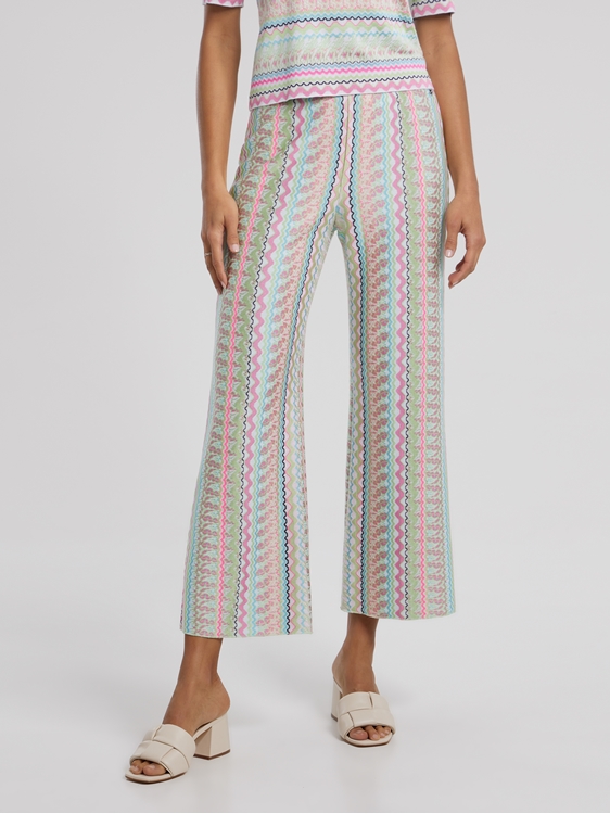 Hose Mit Print Vorne