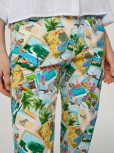 Bild von Jeans mit Print CLAIRE CROPPED