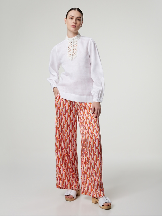 Bild von Hose aus Seide MARGODEA