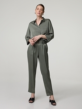 Bild von Bundfaltenhose aus Satin