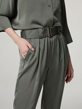 Bild von Bundfaltenhose aus Satin