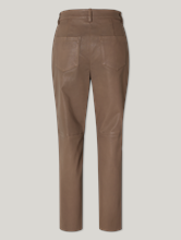 Image sur Pantalon en cuir Tapered Fit