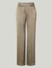 Image sur Pantalon en satin, coupe large