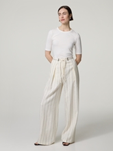 Bild von Hose im Loose Fit mit Leinen
