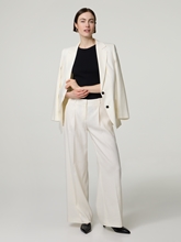 Bild von Bundfaltenhose mit Leinen HALATI