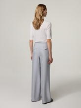 Bild von Bundfaltenhose mit Leinen