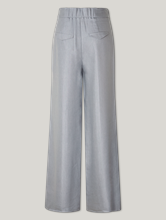 Bild von Bundfaltenhose mit Leinen