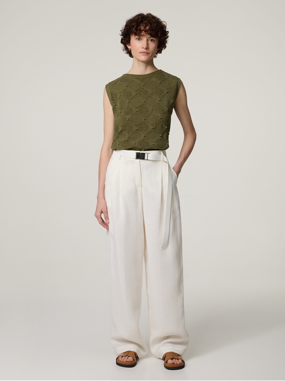 Bild von Hose aus Leinen SIAMESE