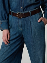 Bild von Weite Hose im Denim-Look