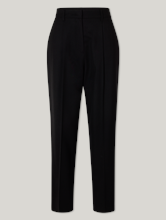 Image sur Pantalon à pinces en laine vierge