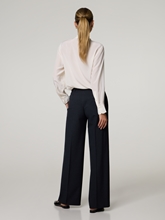 Bild von Bundfaltenhose mit Nadelstreifen