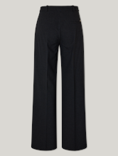 Bild von Bundfaltenhose mit Nadelstreifen