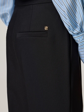 Image sur Pantalon à pinces avec bas évasé