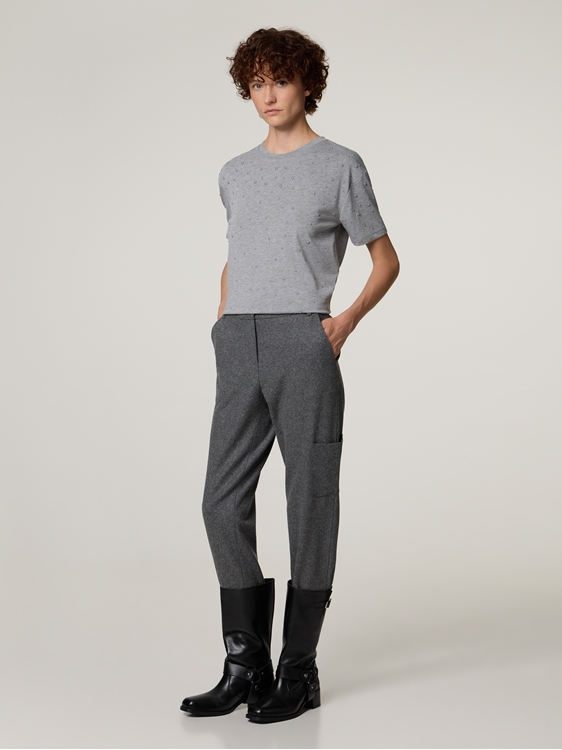 Bild von Hose mit Wolle