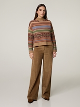 Image sur Pantalon en velours côtelé TANIA