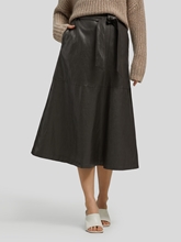 Image sur Robe midi effet cuir