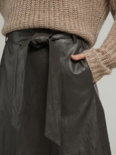 Image sur Robe midi effet cuir