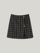 Bild von Minirock aus Tweed