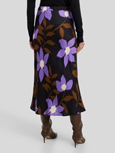 Bild von Midijupe mit Blumenprint
