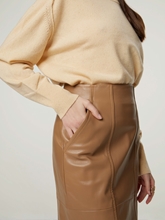 Image sur Jupe cuir SELENI