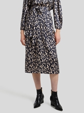 Bild von Midijupe mit Allover-Print