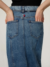 Image sur Maxijupe en denim GETINI