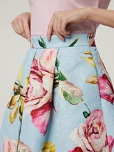 Image sur Midijupe avec motif MATELASSE