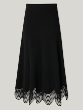 Bild von Midijupe mit Spitze