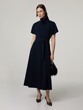 Image sur Robe midi à col montant