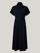 Image sur Robe midi à col montant
