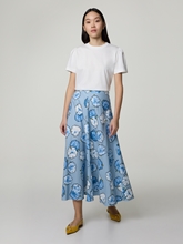 Bild von Midijupe aus Baumwolle