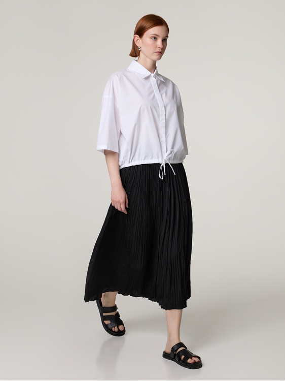 Image sur Midijupe en plissé