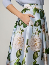 Bild von Midijupe mit Muster LUNA