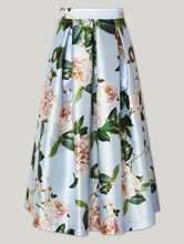 Bild von Midijupe mit Muster LUNA