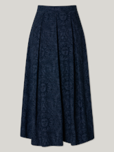 Bild von Midijupe mit Muster LUNA