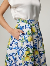 Bild von Midijupe mit Muster LUNA