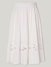 Bild von Midijupe aus Baumwolle