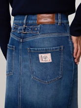 Bild von Midijupe aus Denim ZARELIA