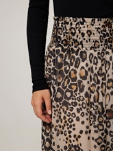 Image sur Midijupe avec imprimé léopard