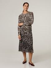 Bild von Midijupe mit Plissee