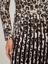 Bild von Midijupe mit Plissee