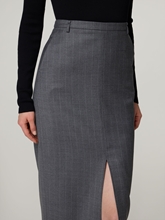 Bild von Bleistiftjupe aus Wolle