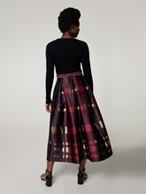 Image sur Jupe midi à motifs LUNA