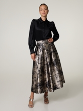 Bild von Midijupe mit Muster LUNA