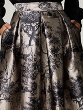 Bild von Midijupe mit Muster LUNA