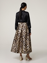 Image sur Jupe midi à motifs LUNA