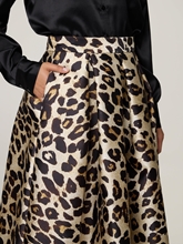 Image sur Jupe midi à motifs LUNA