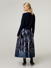 Image sur Jupe midi à motifs LUNA